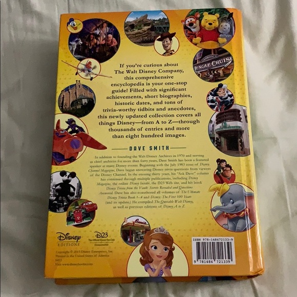 A to Z The Official Disney Encyclopedia 4th ed - Picture 2 of 6